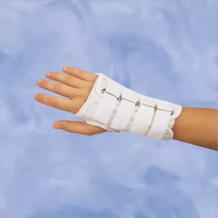 DeRoyal Wrist Splint DeRoyal Foam Right Hand Tan Small