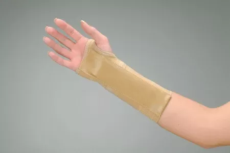 DeRoyal Wrist Splint Stat™ Elastic Left Hand Black Large