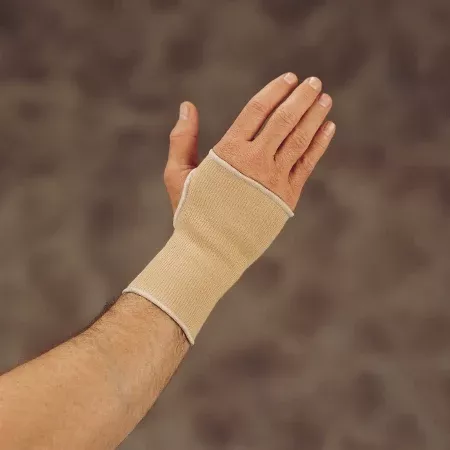 DeRoyal Wrist Support DeRoyal Slip-On Cotton / Elastic Left or Right Hand Tan X-Large
