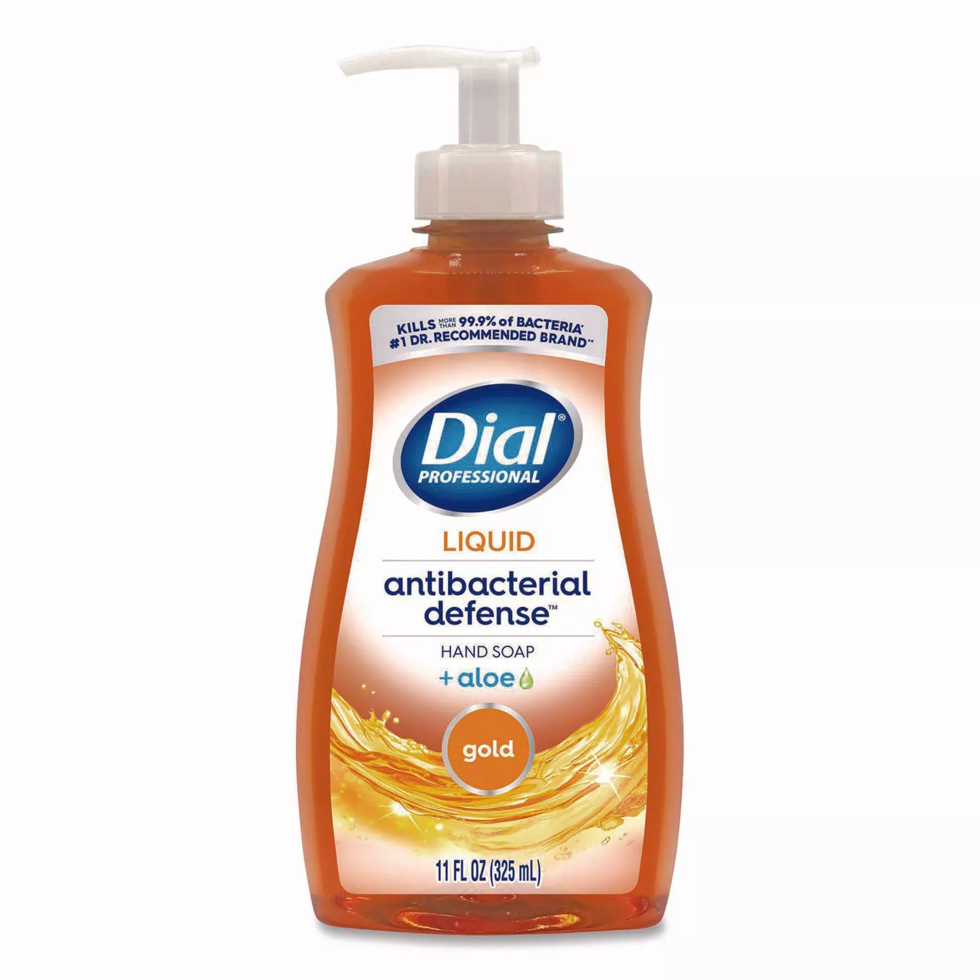 Dial Antimicrobial Soap Pump Bottle