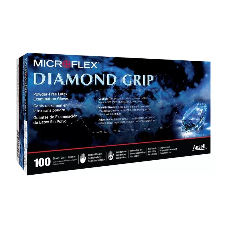Diamond Grip™ Latex Exam Glove