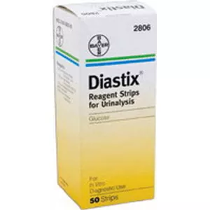 Diastix Reagent Strip (50 Count)- Box of 50