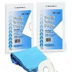 Disposable Towel Drapes, Sterile,plain,18 X 26- Box of 50