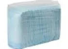 Disposable Underpad Wings™ Plus Fluff / Polymer Heavy Absorbency