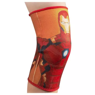DJO DA161KS01-IRM-Y - DonJoy Advantage Marvel Elastic Knee Support, Youth, Iron Man