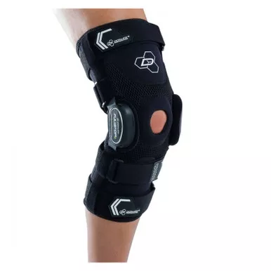 DJO DP151KB06-BLK-L - BIONIC FullStop Knee Brace, Black, Large