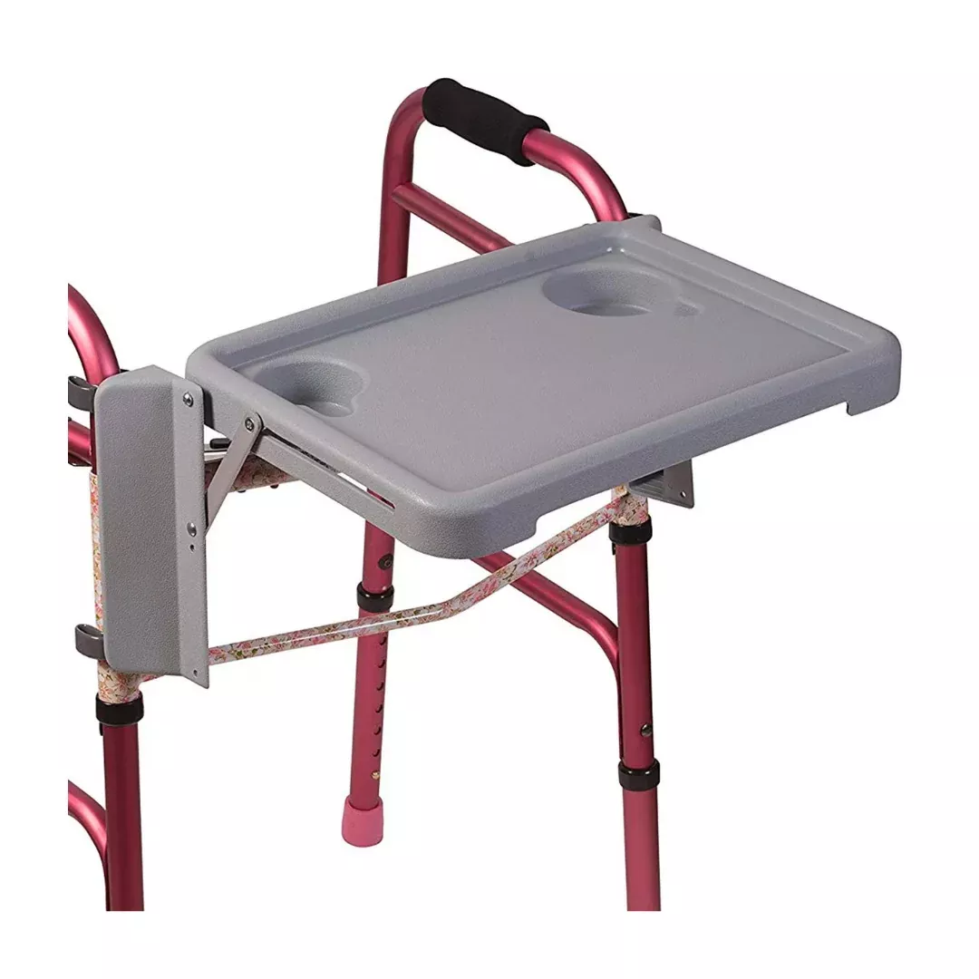 DMI Folding Walker Tray with Cup Holders