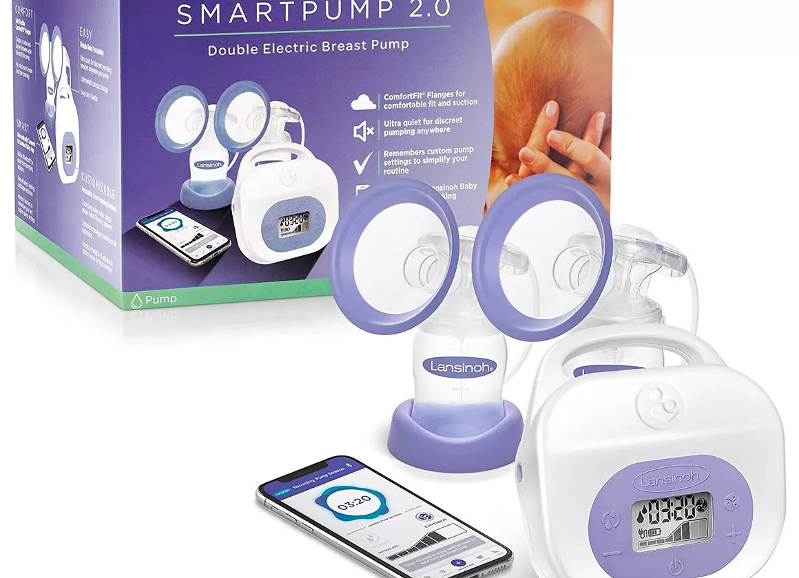 Double Electric Breast Pump Kit Lansinoh Smartpump 2.0