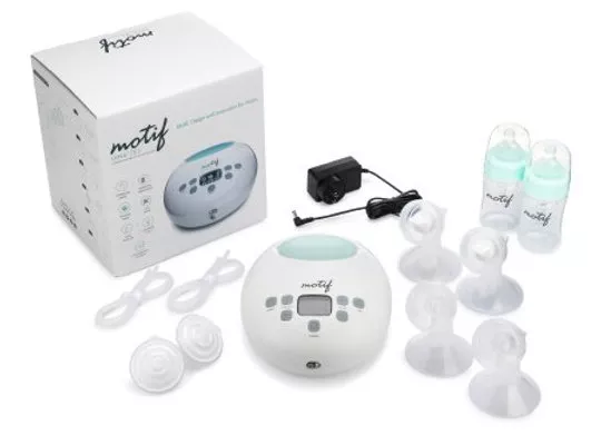 Double Electric Breast Pump Kit Luna Battery Model