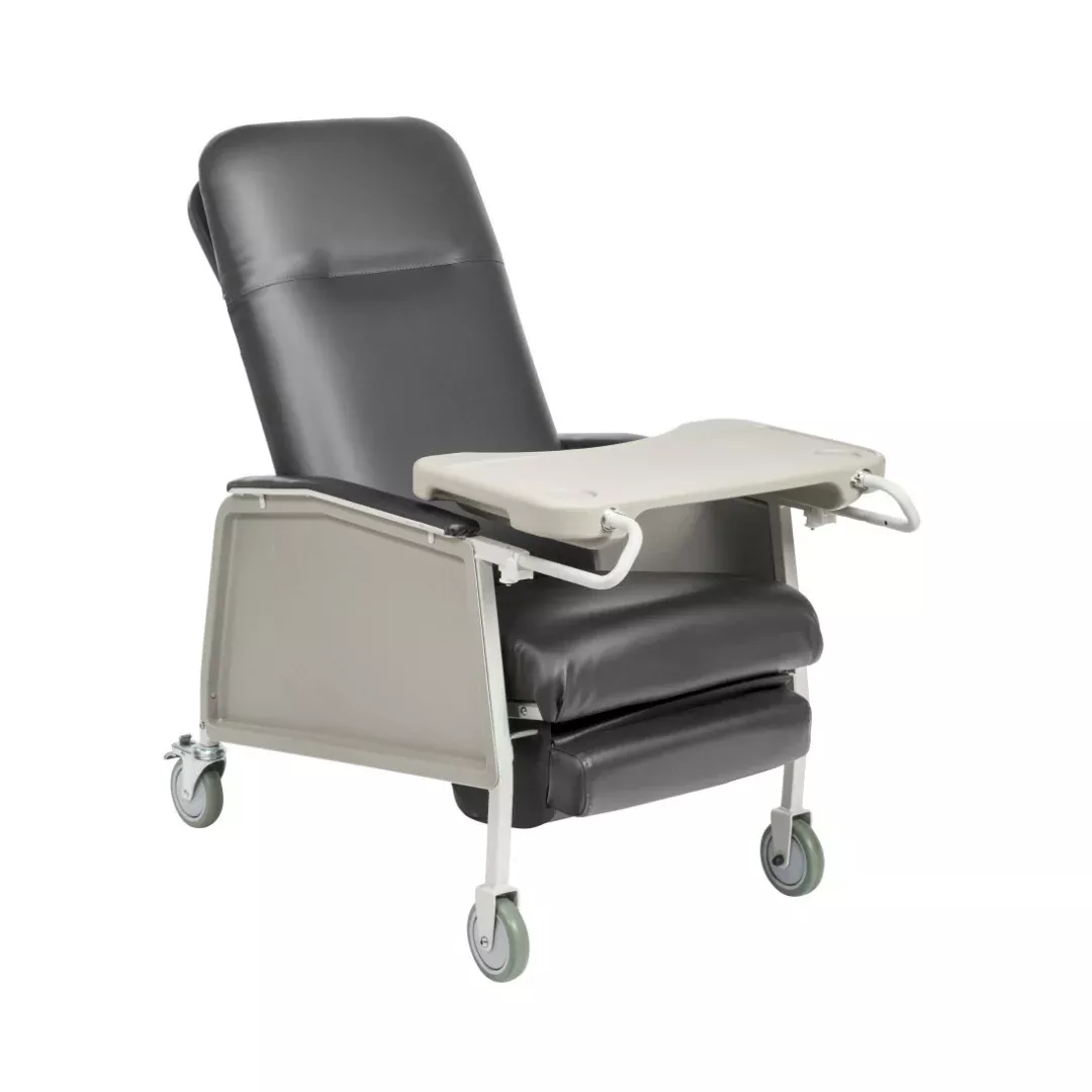 Drive 3-Position Geri-Chair Recliner with Wheels