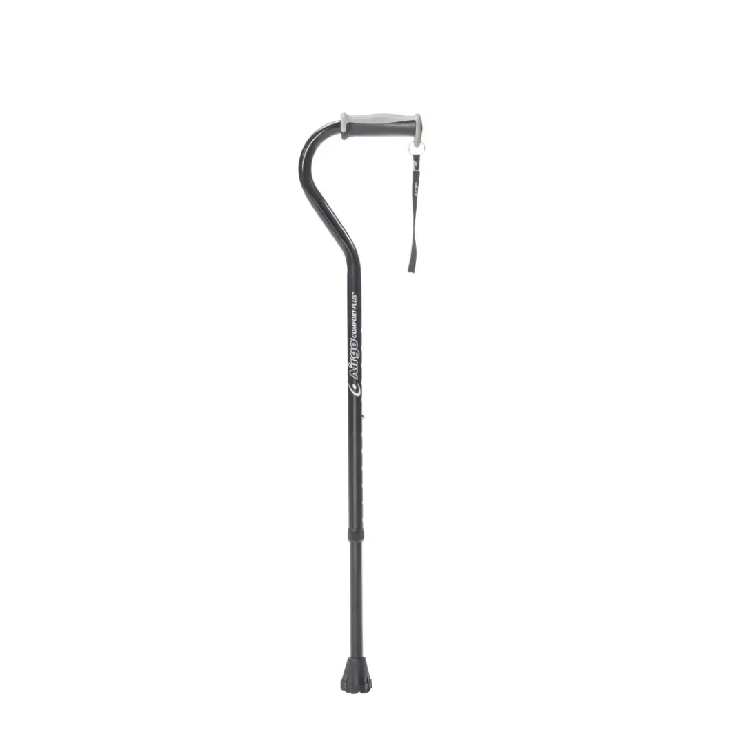 Drive Airgo Comfort-Plus Aluminum Cane with Offset Handle