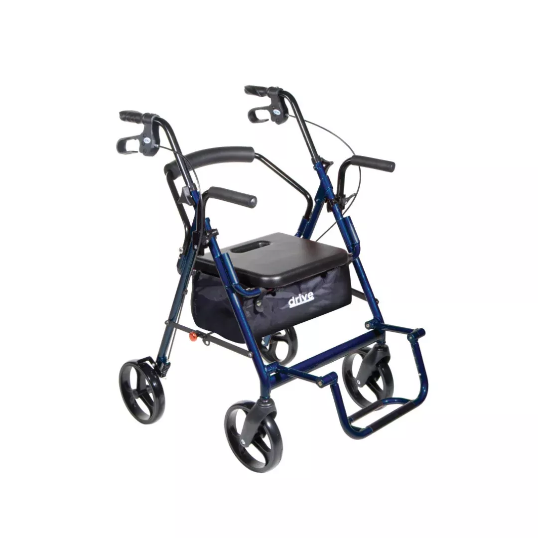 Drive Hybrid Duet Rollator/Transport Chair