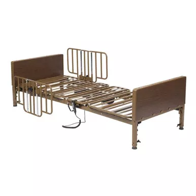 Drive Medical 15561FR-PKG - Competitor II Manual Height Adjustable Bed