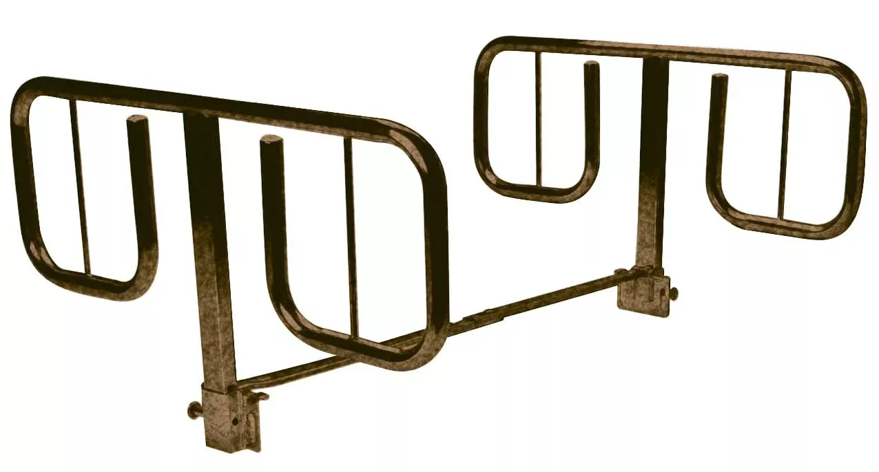 Drive Medical Half Length "T" Style Bed Rails