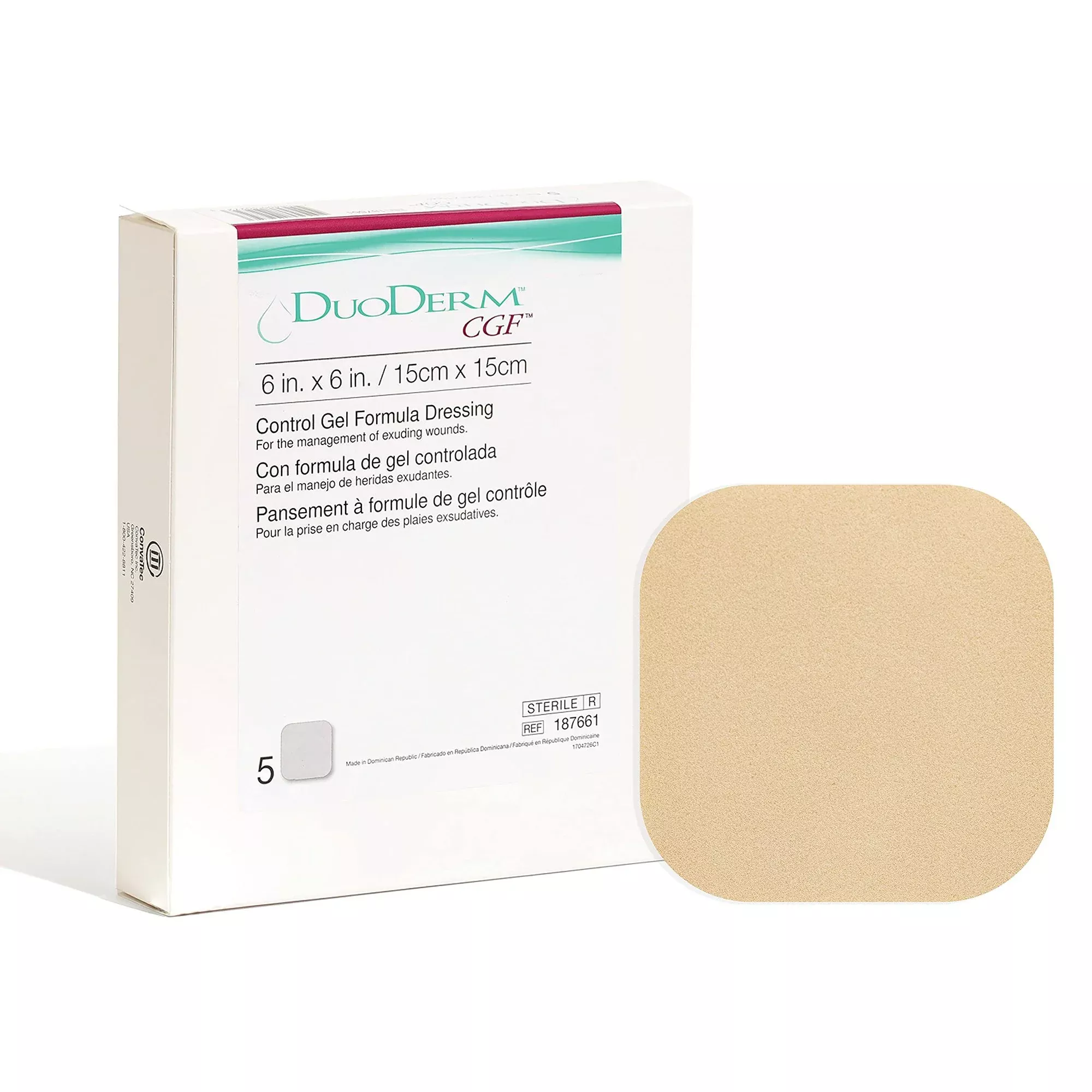 DuoDerm CGF Hydrocolloid Dressing
