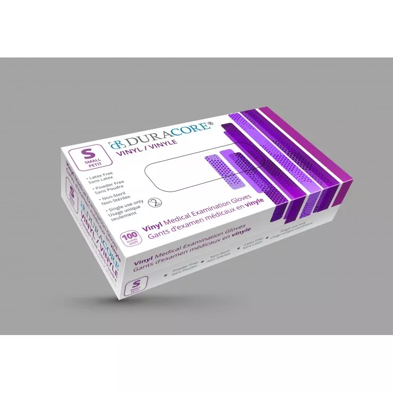 Duracore Vinyl Examination Gloves