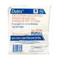 Dutex Conforming Bandage 2" X 4-1/10 Yds., Nonsterile- Pack(age) of 12