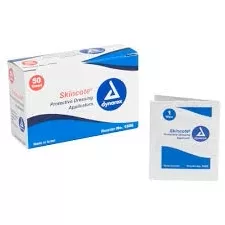 Dynarex 1506 Skincote Protective Dressing Pads, Box of 50 wipes