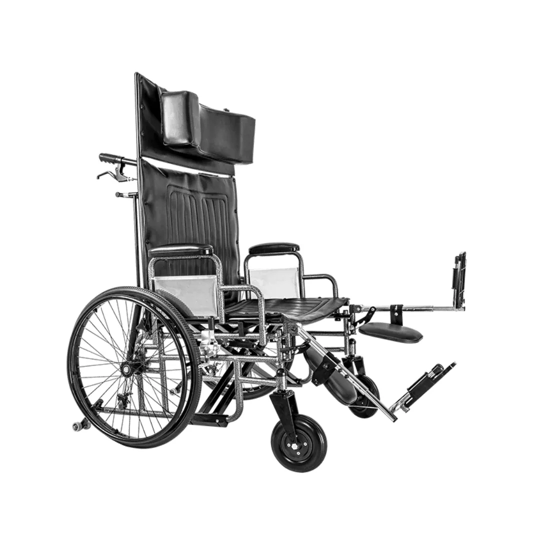 Dynarex Bariatric Reclining Wheelchair with Elevating Leg Rests