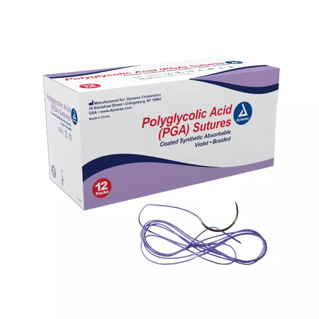 Dynarex Braided (PGA) Sutures