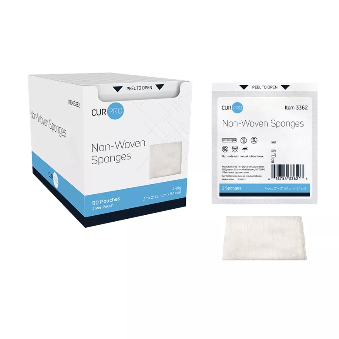 Dynarex CurPro Non-Woven Sponges