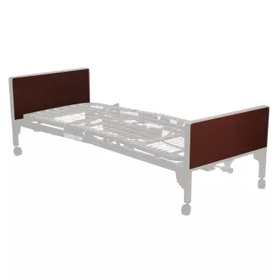 Dynarex-RPHCB-07WH Homecare Headboard Insert (Wood), Mahagony, 1