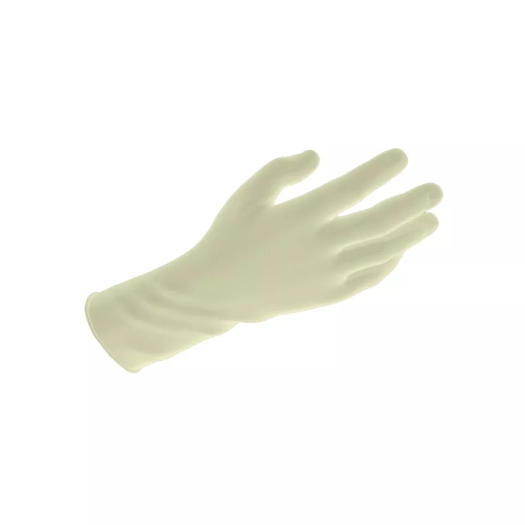 Dynarex Safe-Touch Latex Exam Gloves - Powder-Free