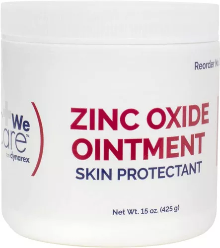 Dynarex Zinc Oxide Ointment, Soothes, Prevents, and Relieves Diaper Rash
