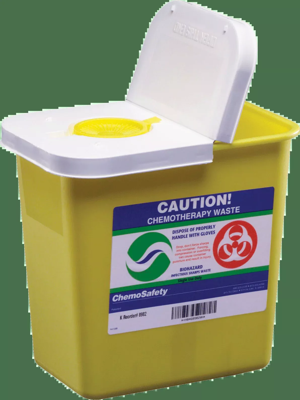 EA/1 - ChemoSafety Container with Hinged Lid 2 GallonManufacturer #: 8982