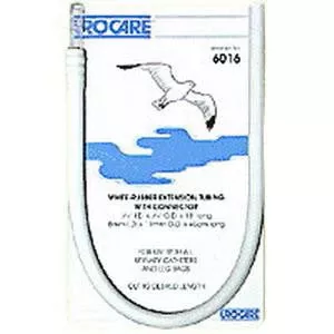 Ea/1 Clear Vinyl Tubing With Connector, Size 18In Length