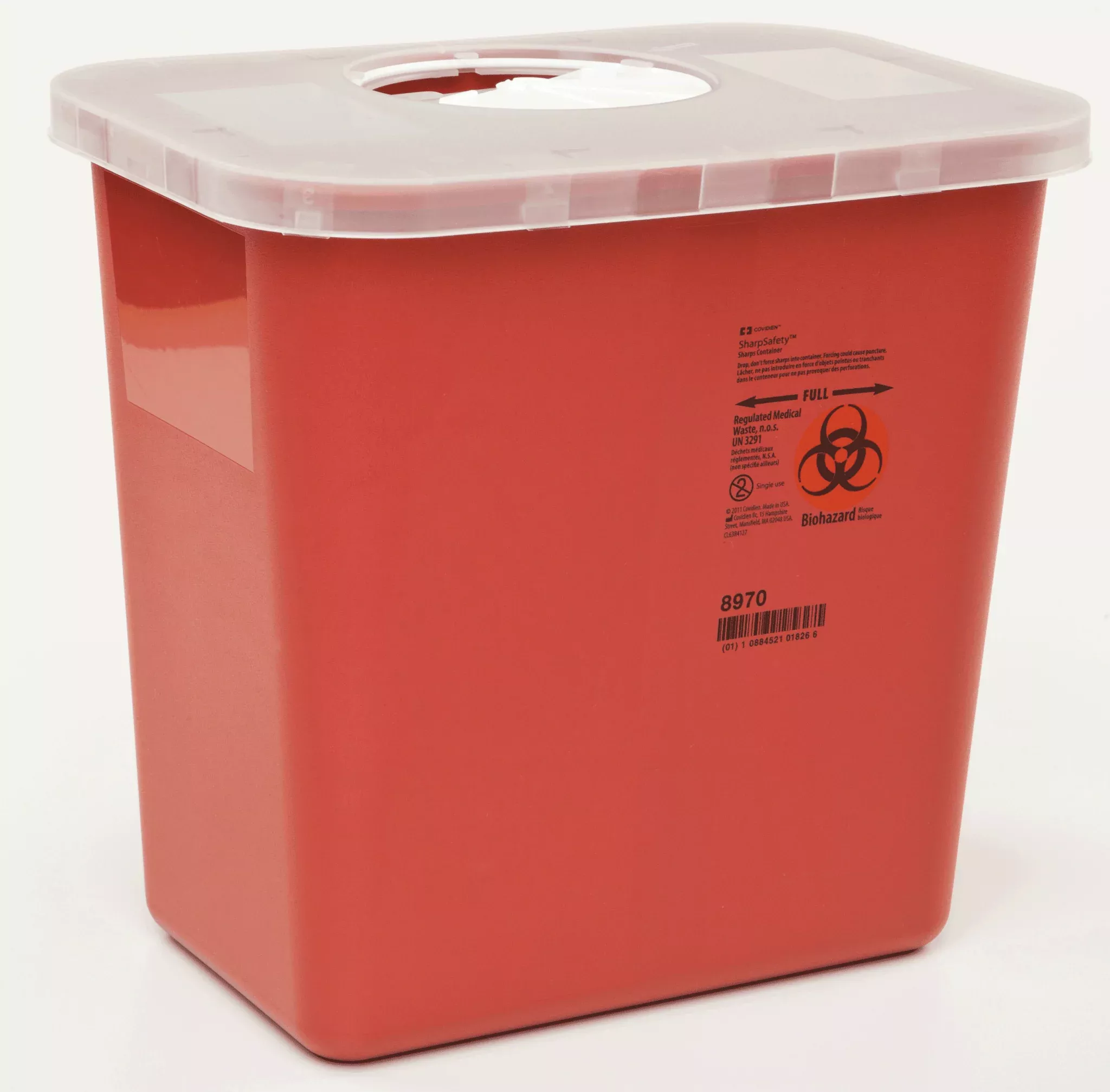 EA/1 - Multi-Purpose Sharps Container with Rotor Lid 2 GallonManufacturer #: 8970