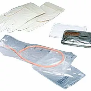 EA/1 - TOUCHLESS Plus Unisex Red Rubber Intermittent Catheter Kit 14 Fr 1100 mLManufacturer #: 4A5044