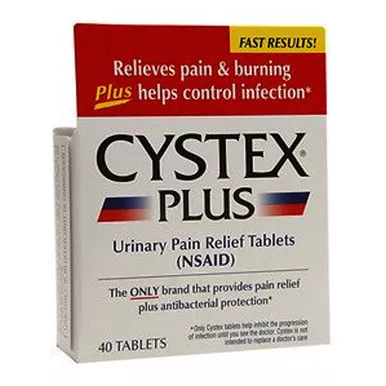 Emerson 512040 - Cystex Urinary Pain Relief Tablets, 40 ct.