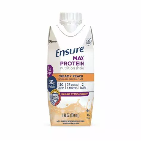 Ensure Max Protein, Creamy Peach, Ready-to-drink, 11 Oz.- 1 Each