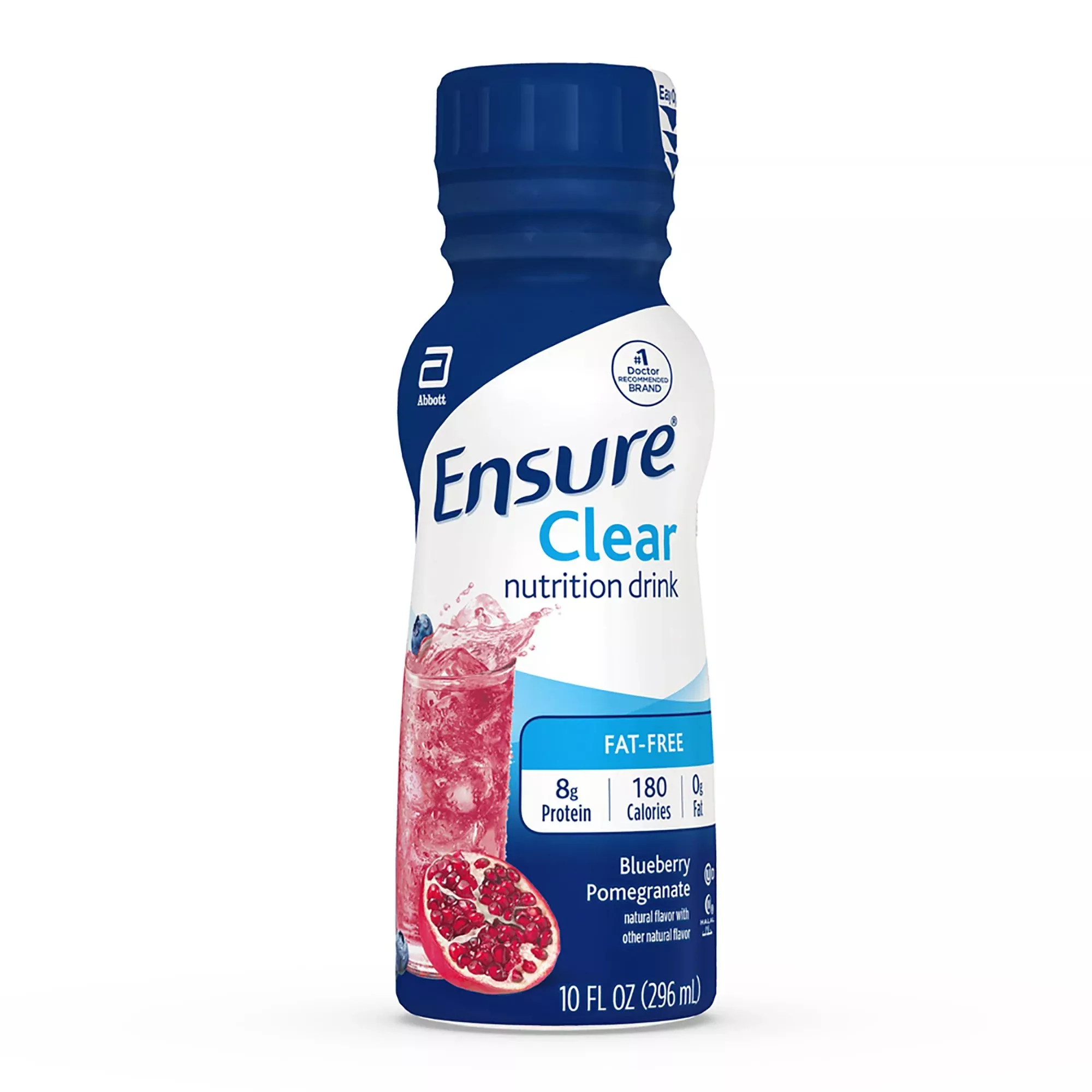 Ensure Oral Supplement Clear Blueberry Pomegranate Flavor