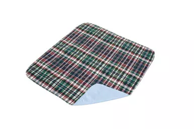 Essential Medical C2011B-3 - Quik Sorb Plaid Reusable Underpad 24" x 36", Bulk 3