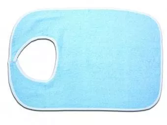 Essential Medical Supply Standard Bib - Blue 18" x 30"