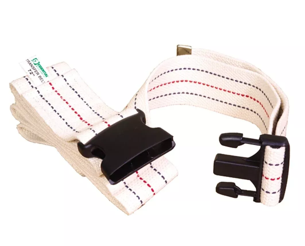 Essential Medical Supply Woven Gait Belt with Plastic Buckle