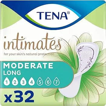 Essity 54266 - TENA Intimates Moderate Thin Pad Long, 13"