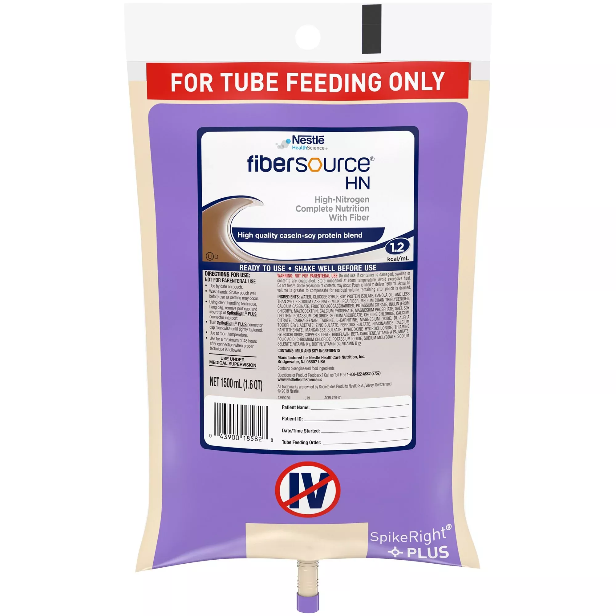 Fibersource HN Tube Feeding Formula