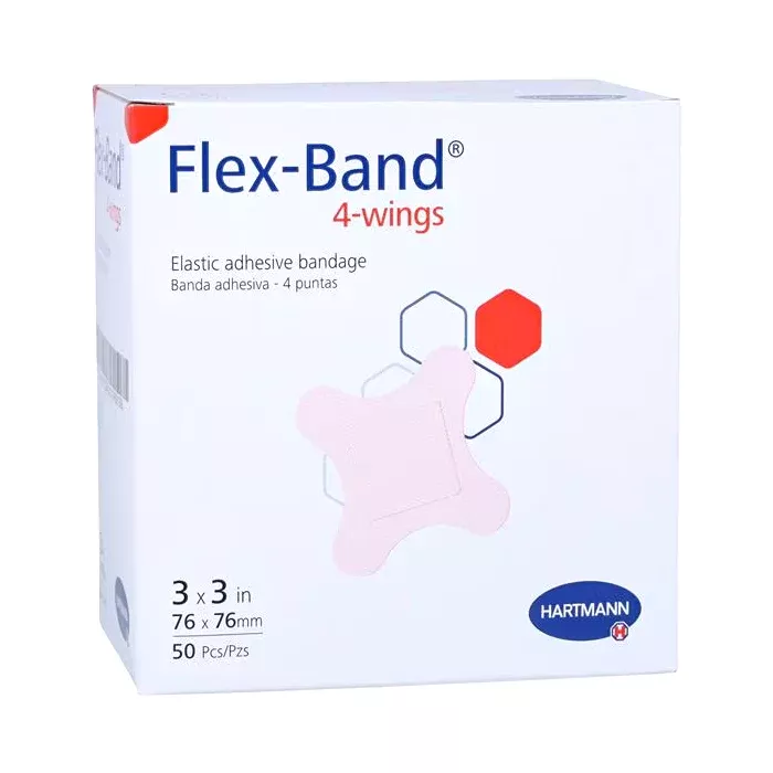Flex-Band 4-Wings Elastic Adhesive Bandage