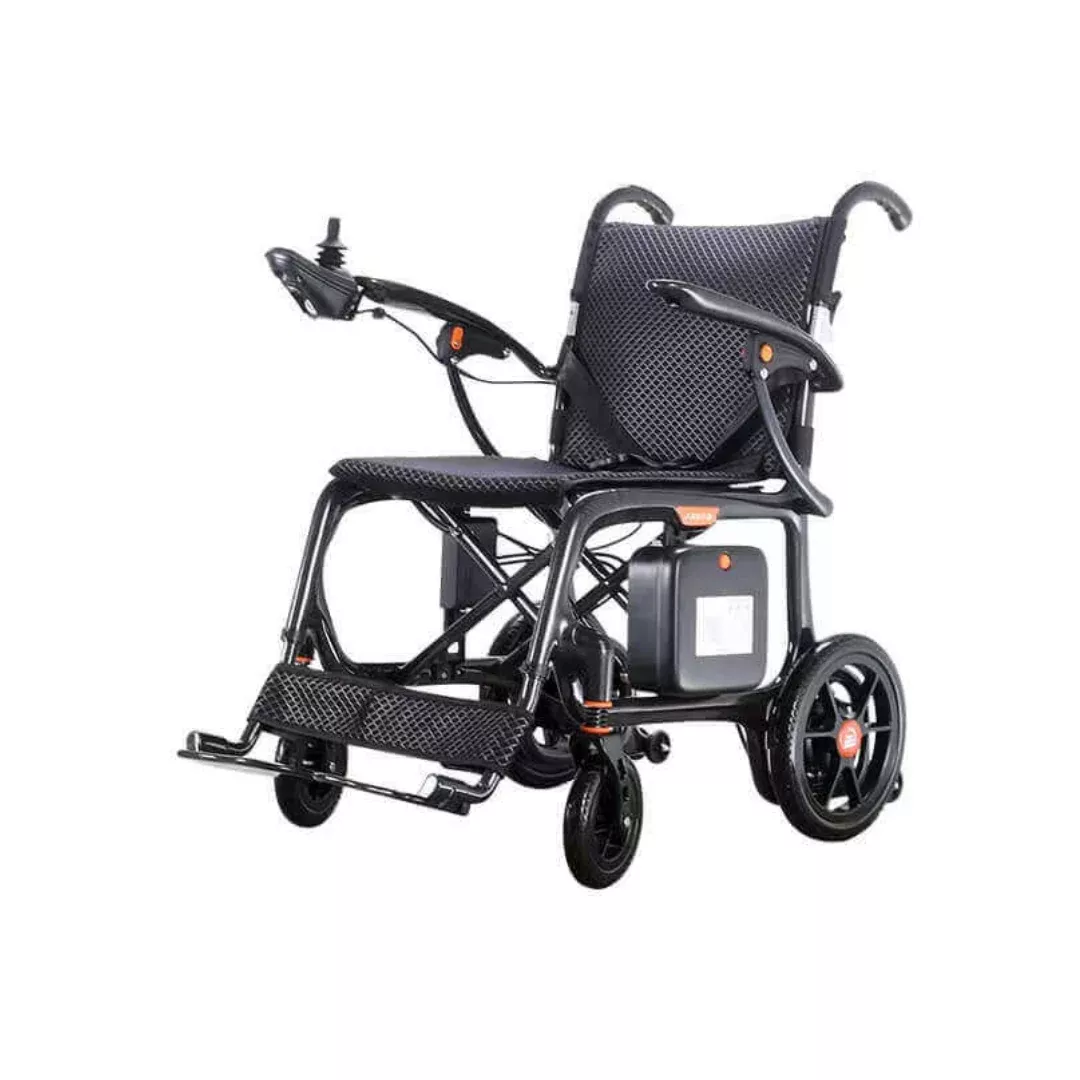 Foldawheel Model CX Lightweight Portable Powerchair - Only 28 lbs