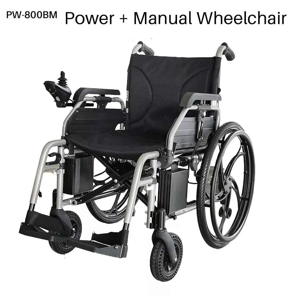 Foldawheel PW-800BM Lightweight Portable Power Wheelchair
