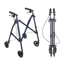 Folding Walker - Vive MOB1117 - Air-Frame with 4 Wheels