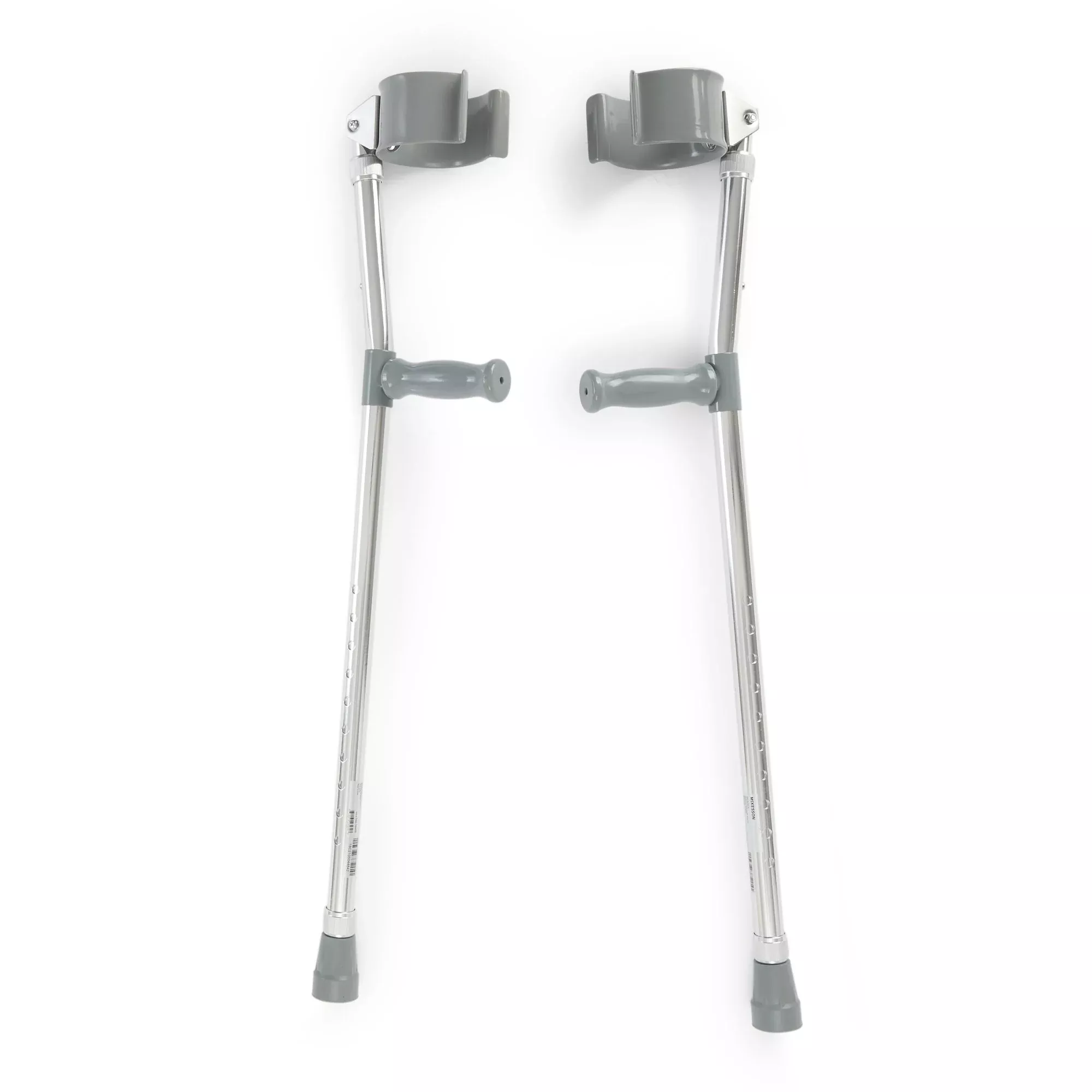 Forearm Crutches Mckesson Adult Steel Frame
