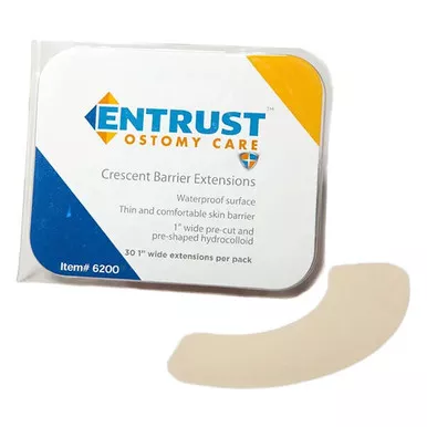 Fortis 6210 - Entrust Crescent "C" Shape Pre-Cut Barrier Extensions, Latex-Free