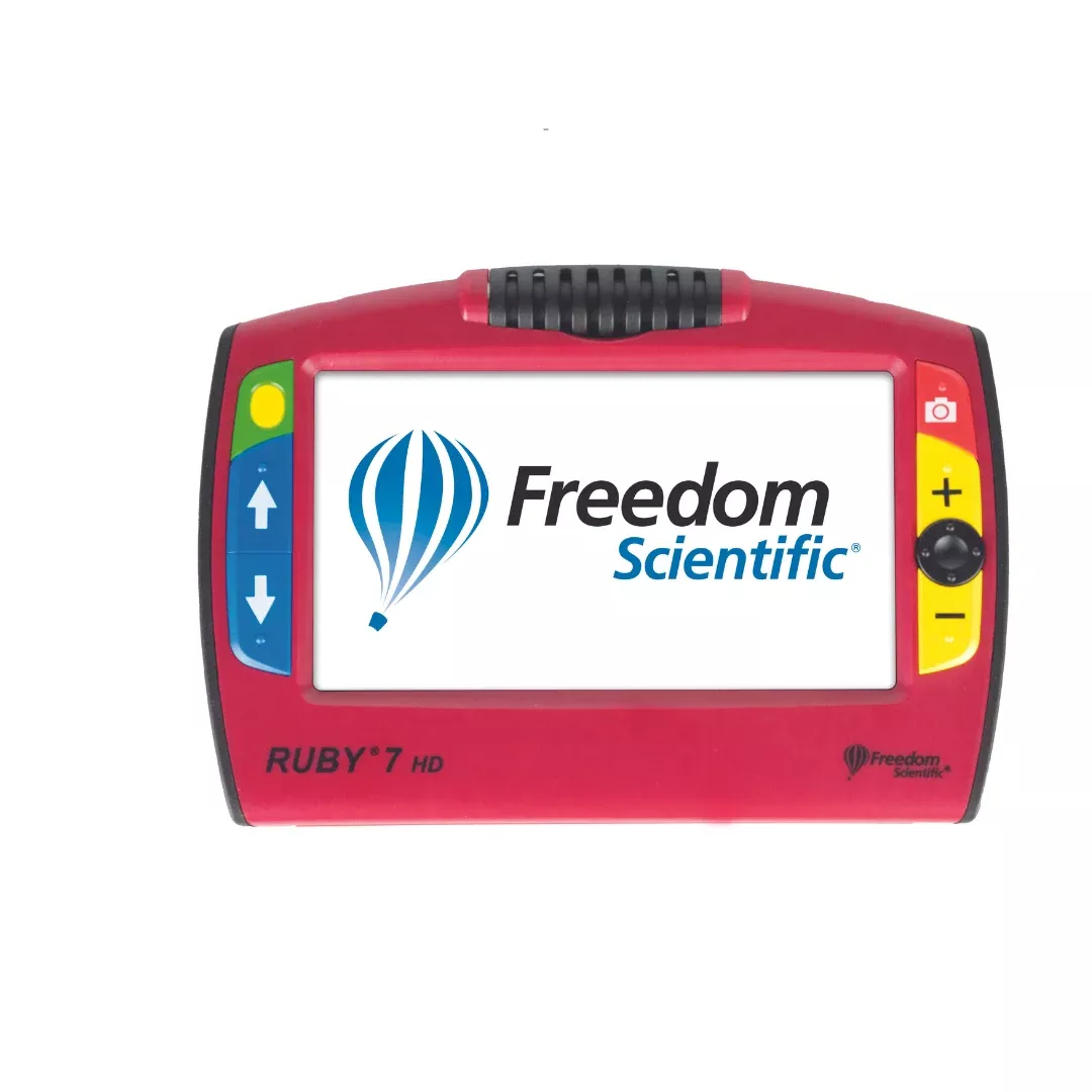 Freedom Scientific Ruby 7 HD Low Vision Video Magnifier with PivotCam