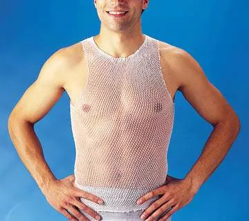 Gentell GL752 - Stress Vest Surgilast Large/X-Large, Pre Cut Stretchable Net