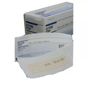 Gentell TP1102 - Suture Strip Plus Flexible Wound Closure Strip 1/4" x 4"