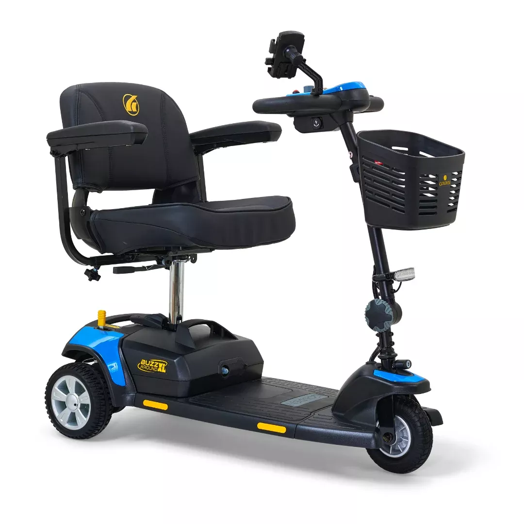 Golden Tech GB121 Buzzaround XL 3-Wheel Portable Mobility Scooter